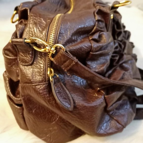 Karma Shoulder/Crossbody Gathered Purse - Picture 5 of 5